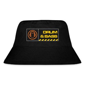 db warning - Stanley/Stella Recycled Bucket Hat - black - Front