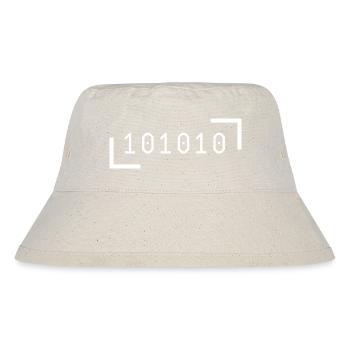 42 Die ultimative Antwort - Stanley/Stella recycelter Bucket Hat - Naturweiß - Vorne