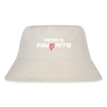 Favorite Moms - Stanley/Stella Recycled Bucket Hat - natural - Front