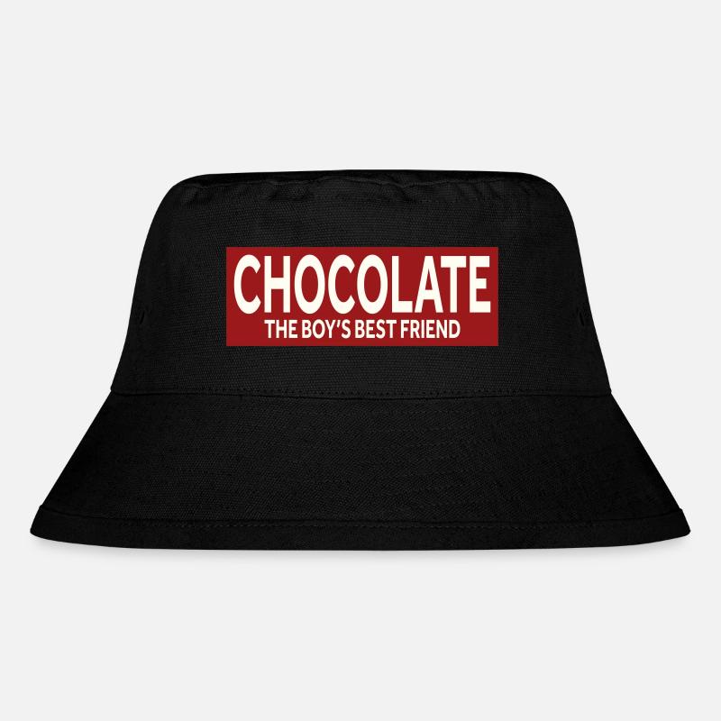 LE CHOCOLAT, LE MEILLEUR AMI DU GARÇON - Bob recyclé Stanley/Stella - noir