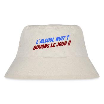 humour alcool - Bob recyclé Stanley/Stella - blanc naturel - Devant
