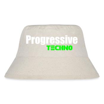 Progressive techno - Stanley/Stella Recycled Bucket Hat - natural - Front