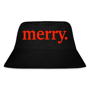 JOYEUX NOËL - Bob recyclé Stanley/Stella - noir - Devant