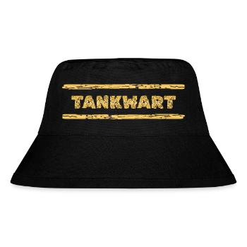 Occupation: Gas station attendant - Stanley/Stella Recycled Bucket Hat - black - Front