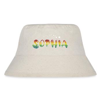 Prénom Sophia Nom de jeune fille cadeau - Bob recyclé Stanley/Stella - blanc naturel - Devant
