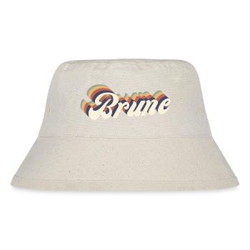 Brune vintage - Bob recyclé Stanley/Stella - blanc naturel - Devant