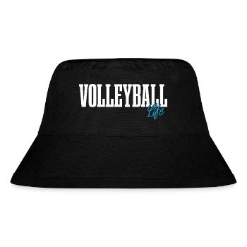 Volleyball - Stanley/Stella Recycled Bucket Hat - black - Front