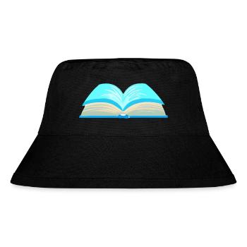 Book Reading Gift Reader Book Lovers Books - Stanley/Stella Recycled Bucket Hat - black - Front