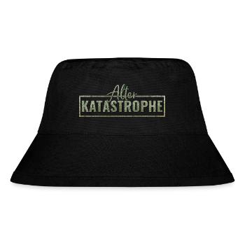 Alter Katastrophe - Stanley/Stella recycelter Bucket Hat - Schwarz - Vorne