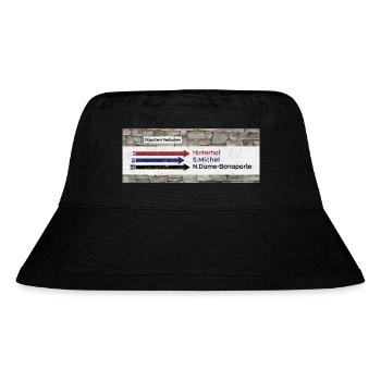 Catacombs Bunker Paris - Stanley/Stella Recycled Bucket Hat - black - Front