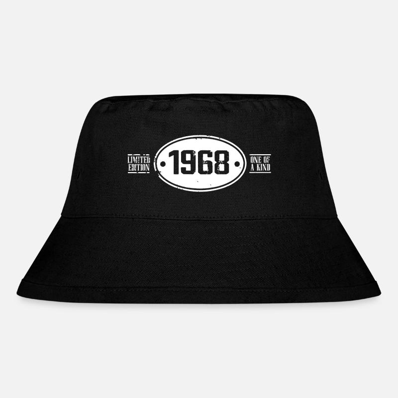1968 Geburtstag 1968 - Stanley/Stella recycelter Bucket Hat - Schwarz