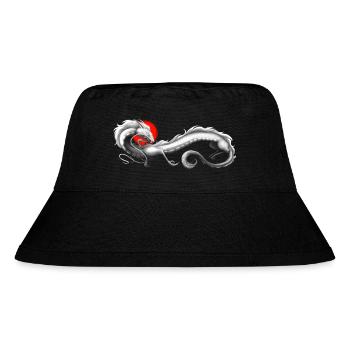 gut 4 - Stanley/Stella recycelter Bucket Hat - Schwarz - Vorne