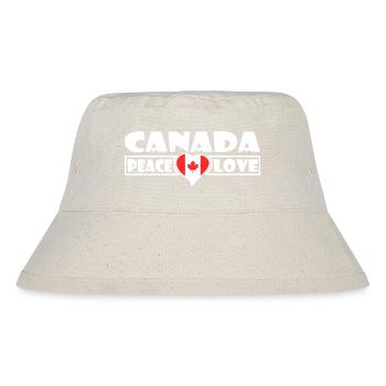 Canada - Stanley/Stella recycelter Bucket Hat - Naturweiß - Vorne