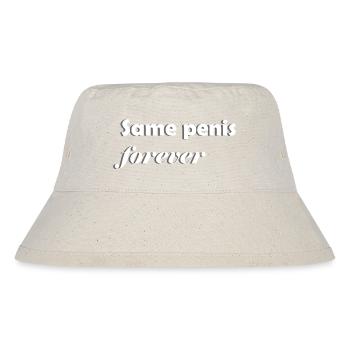 YAA Bride Penis Groom Gift Gift Idea - Bob recyclé Stanley/Stella - blanc naturel - Devant