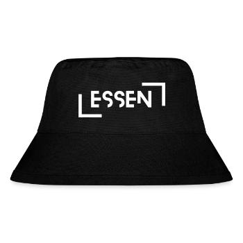 Essen - Stanley/Stella recycelter Bucket Hat - Schwarz - Vorne