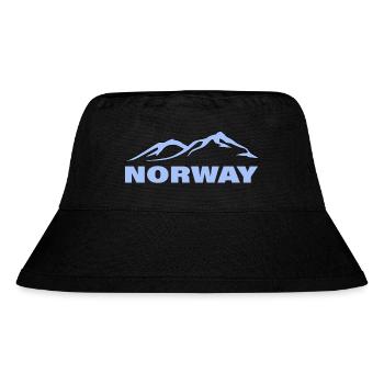 NORWAY - Stanley/Stella recycelter Bucket Hat - Schwarz - Vorne