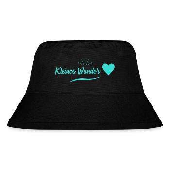 Small Miracle - Pregnancy - Stanley/Stella Recycled Bucket Hat - black - Front