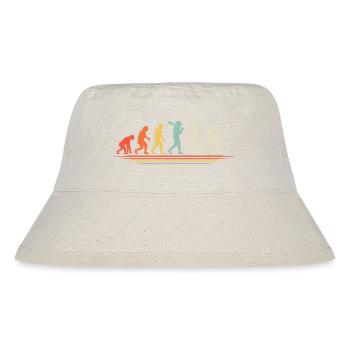 Coffee Coding Evolution Coder Developer Nerd Coffe - Stanley/Stella Recycled Bucket Hat - natural - Front