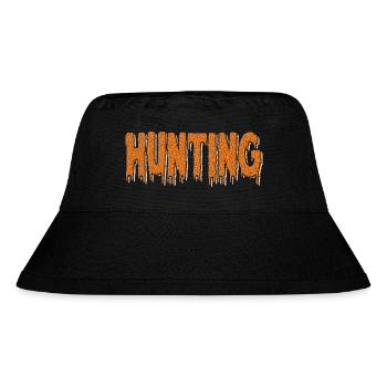 hunt - Stanley/Stella Recycled Bucket Hat - black - Front