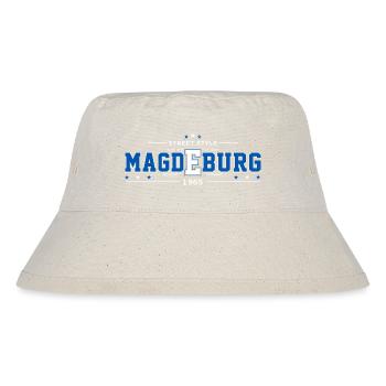 Magdeburg - Stanley/Stella recycelter Bucket Hat - Naturweiß - Vorne