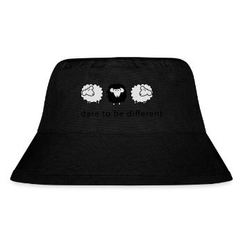 black sheep - Stanley/Stella Recycled Bucket Hat - black - Front