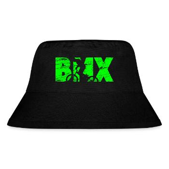 BMX - Stanley/Stella recycelter Bucket Hat - Schwarz - Vorne