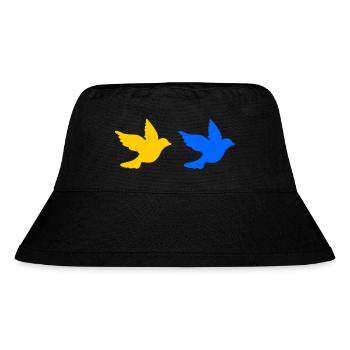 Ukraine - Stanley/Stella Recycled Bucket Hat - black - Front