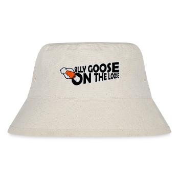 goose on the loose - Stanley/Stella recycelter Bucket Hat - Naturweiß - Vorne