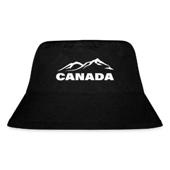 CANADA - Stanley/Stella recycelter Bucket Hat - Schwarz - Vorne
