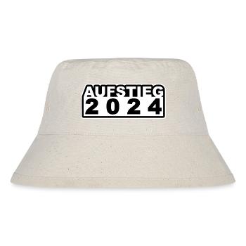 Aufstieg 2024 - Stanley/Stella recycelter Bucket Hat - Naturweiß - Vorne