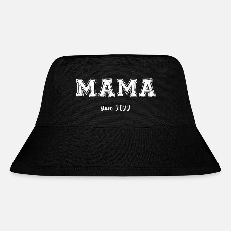 Mama 2022 - Stanley/Stella recycelter Bucket Hat - Schwarz