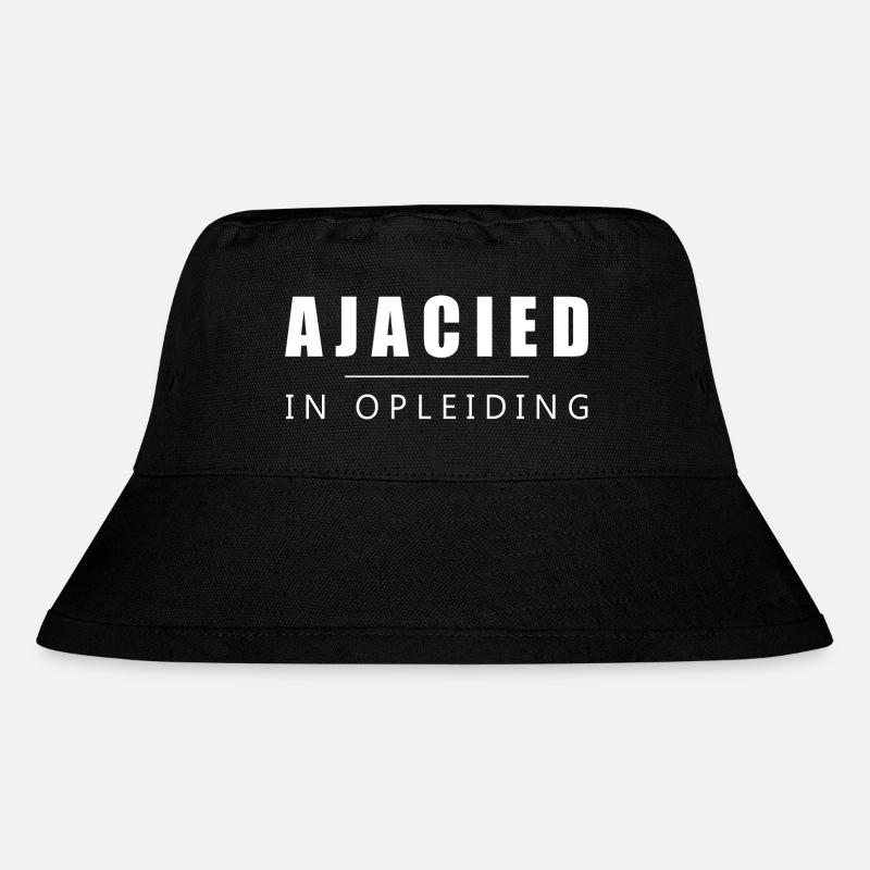 Ajax-Spieler im Training - Transparant - Stanley/Stella recycelter Bucket Hat - Schwarz