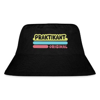 Praktikant als Vorname - Stanley/Stella recycelter Bucket Hat - Schwarz - Vorne