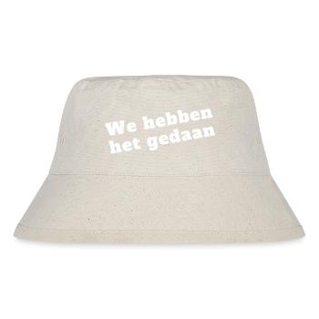 We did it - Stanley/Stella Recycled Bucket Hat - natural - Front