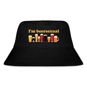 I'm Beersexual Drinking Beer Lovers - Stanley/Stella Recycled Bucket Hat - black - Front