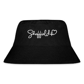 Sheffield Heartbeat City England - Stanley/Stella Recycled Bucket Hat - black - Front