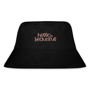 Hello Beautiful  - Bob recyclé Stanley/Stella - noir - Devant