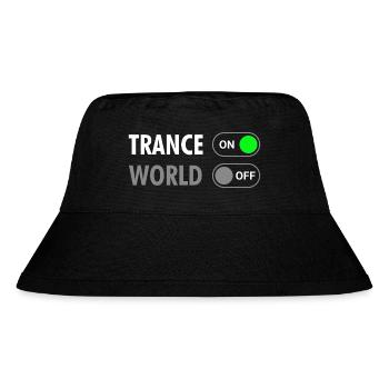 Trance On World Off - Rave Style - Stanley/Stella Recycled Bucket Hat - black - Front