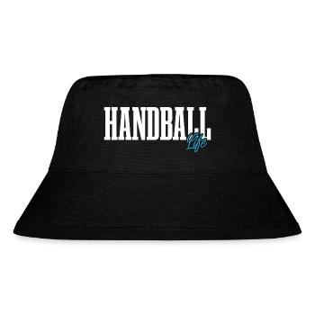 Handball Handballer - Stanley/Stella recycelter Bucket Hat - Schwarz - Vorne
