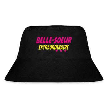 AUSSERGEWÖHNLICHE Schwägerin - Stanley/Stella recycelter Bucket Hat - Schwarz - Vorne