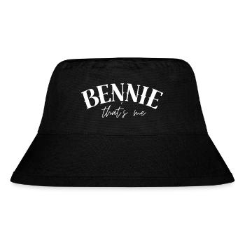 Bennie Benjamin Ben Benni Name - Stanley/Stella recycelter Bucket Hat - Schwarz - Vorne