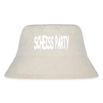 Party - Stanley/Stella recycelter Bucket Hat - Naturweiß - Vorne