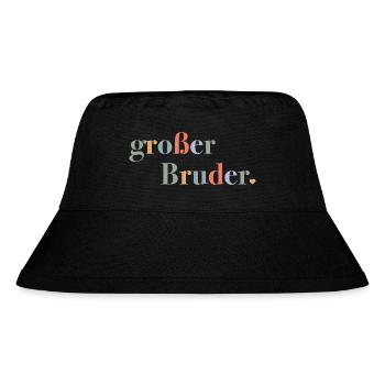 Big Brother – Birth Gift for Boys - Stanley/Stella Recycled Bucket Hat - black - Front