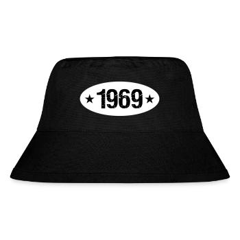 1969 - Stanley/Stella Recycled Bucket Hat - black - Front