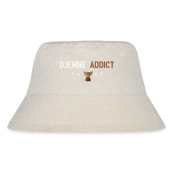 Djembe addict - Stanley/Stella Recycled Bucket Hat - natural - Front