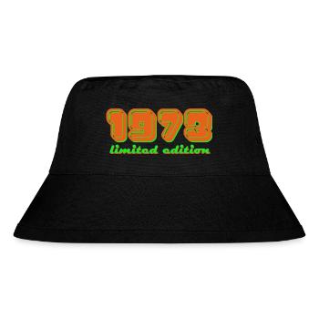 1973 - limited edition - Stanley/Stella Recycled Bucket Hat - black - Front