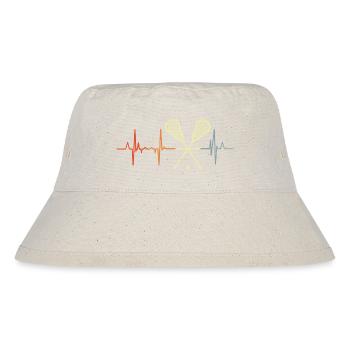 Lacrosse palpitations - Stanley/Stella Recycled Bucket Hat - natural - Front