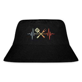 Wooden spoon palpitations - Stanley/Stella Recycled Bucket Hat - black - Front