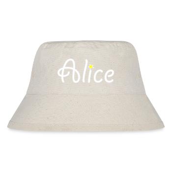Alice - Stanley/Stella Recycled Bucket Hat - natural - Front
