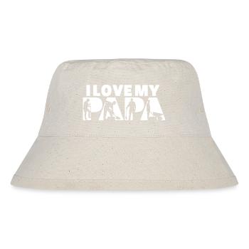 Agricultural Worker Papa Farm Agriculture Life - Stanley/Stella Recycled Bucket Hat - natural - Front